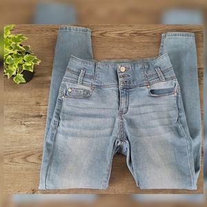 High rise skinny jean